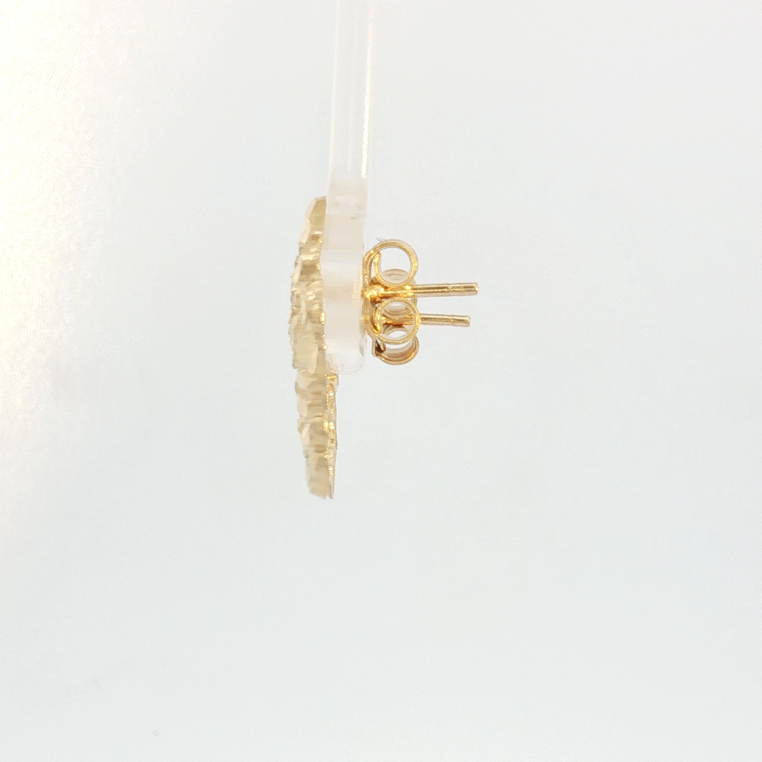 14K Nugget Stud Earrings