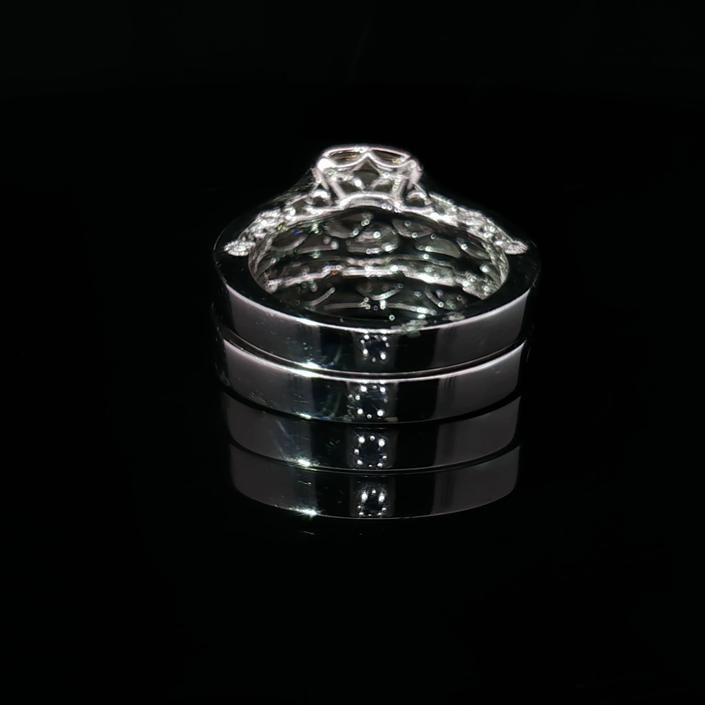 White Gold Multi-Stone Diamond Ring