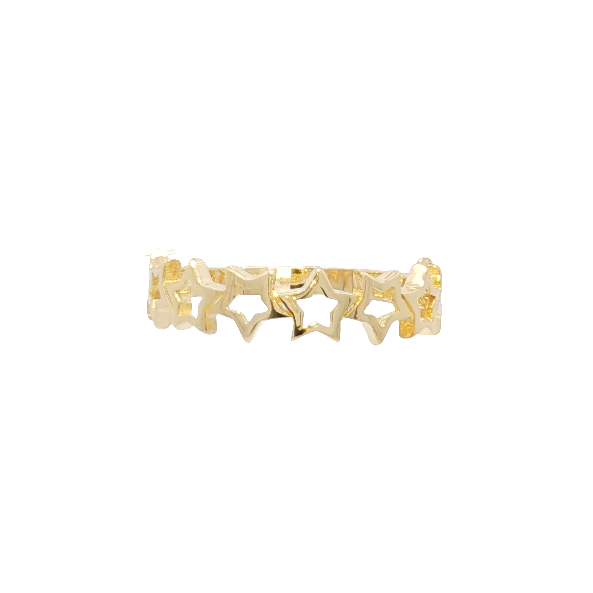 14K Stars Design Ring