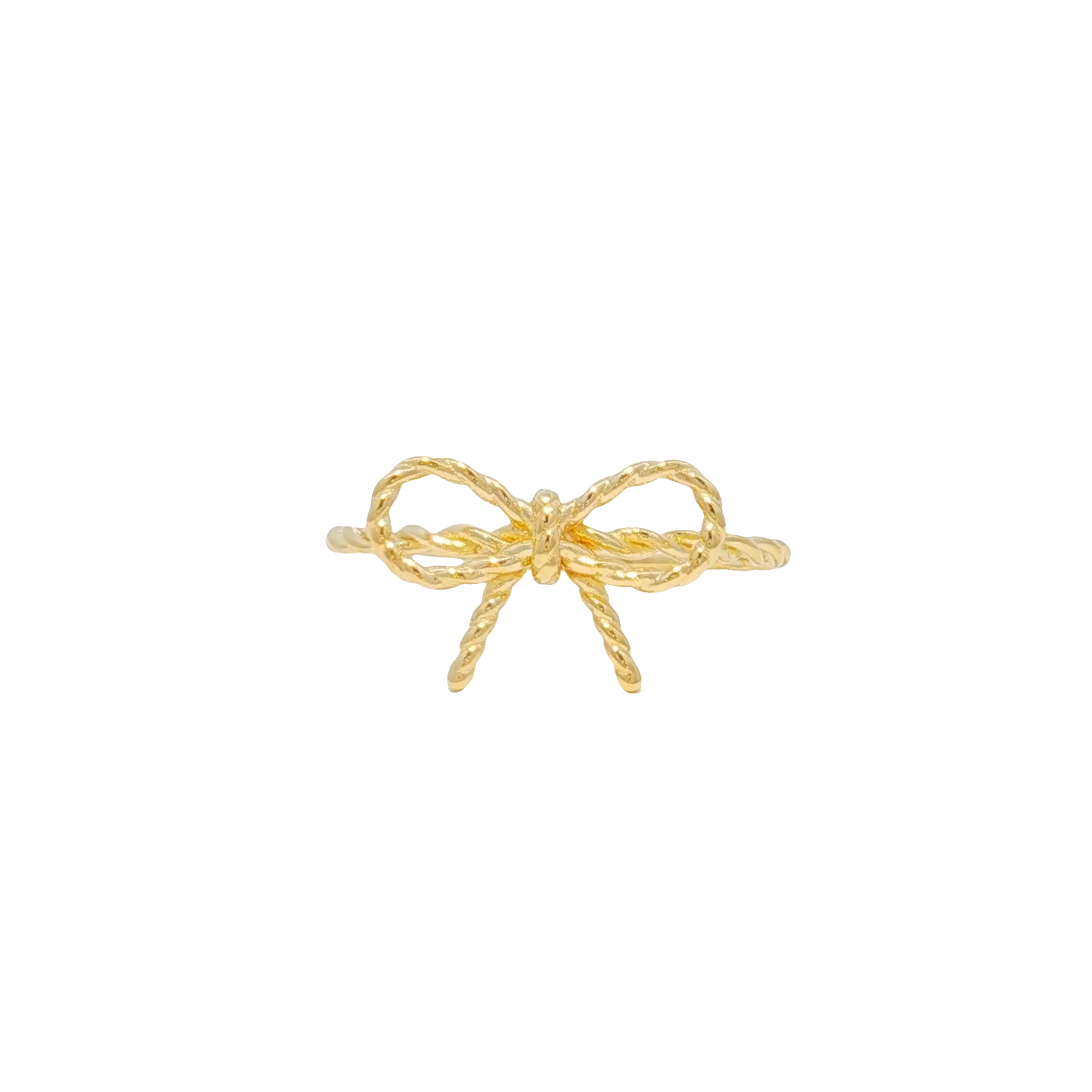 14K Bow Design Ring