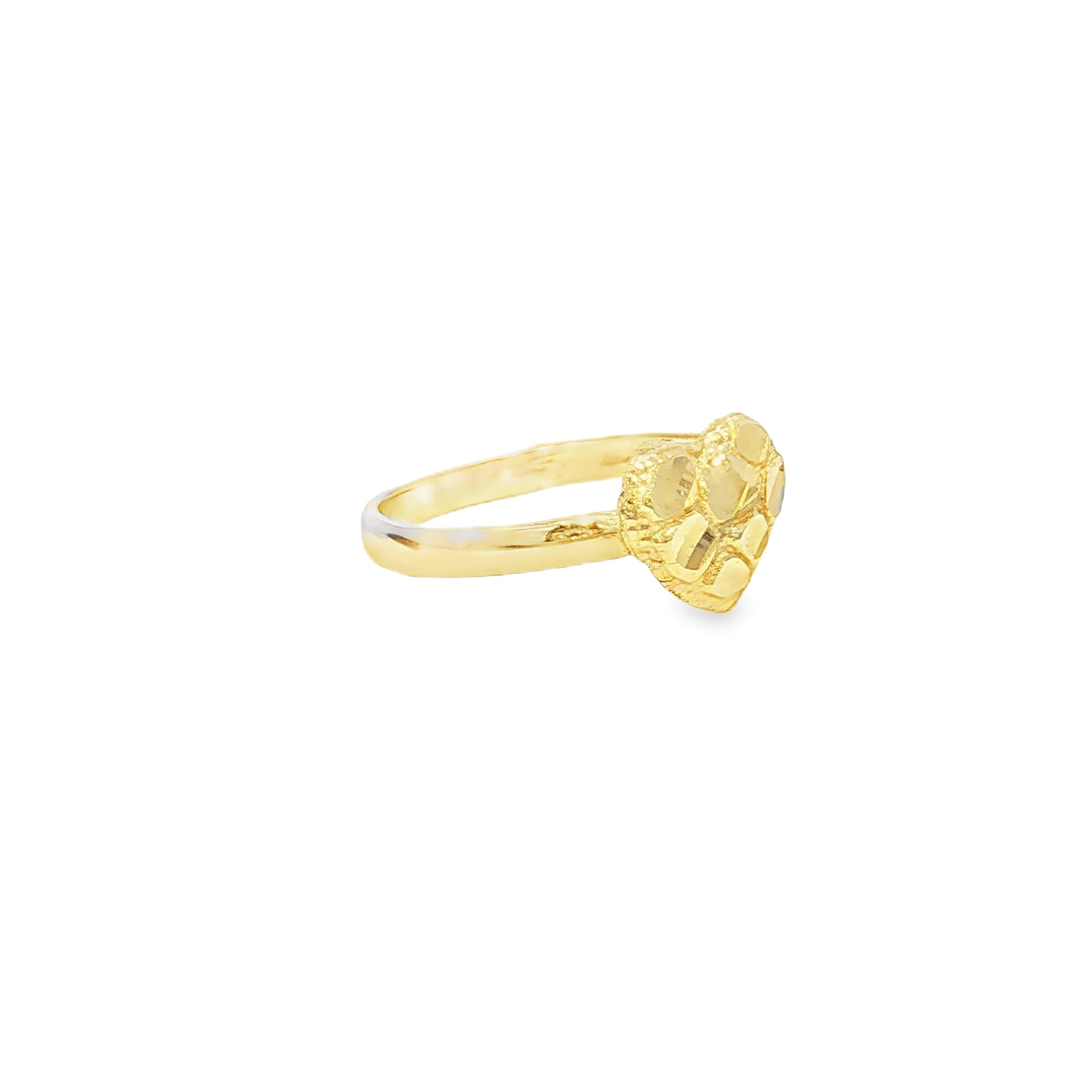XS Heart Nugget Ring 10K