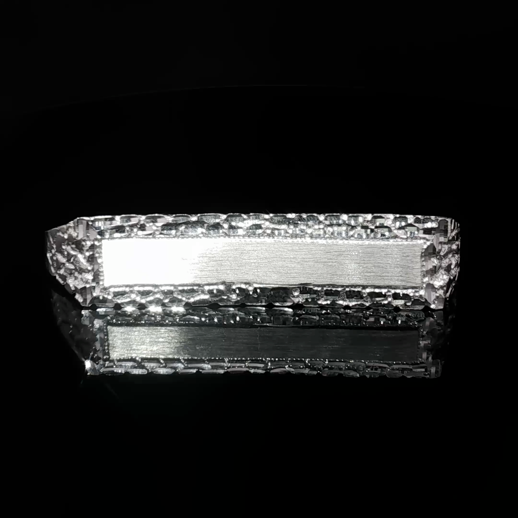 3 Finger Nugget Ring With ID