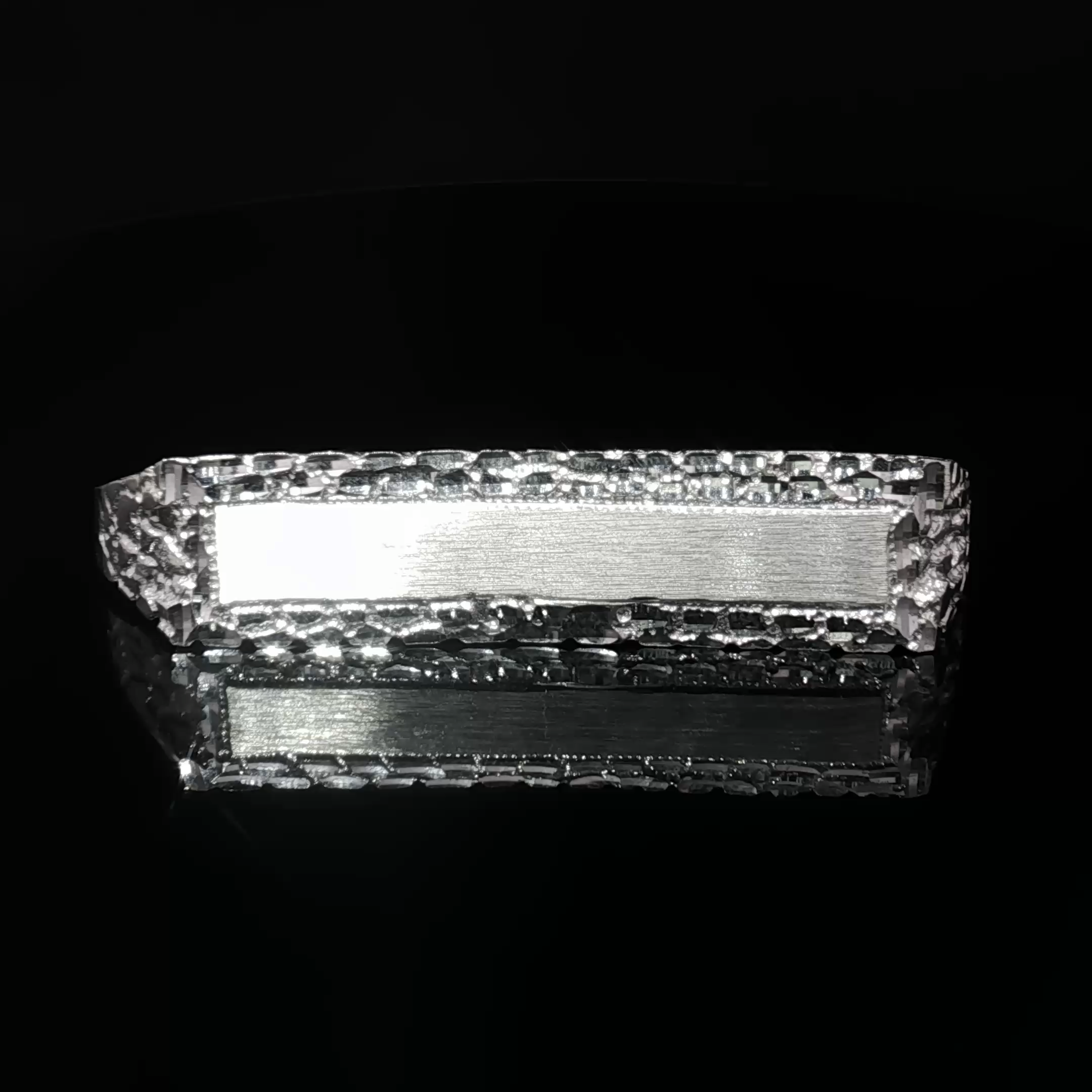 3 Finger Nugget Ring With ID