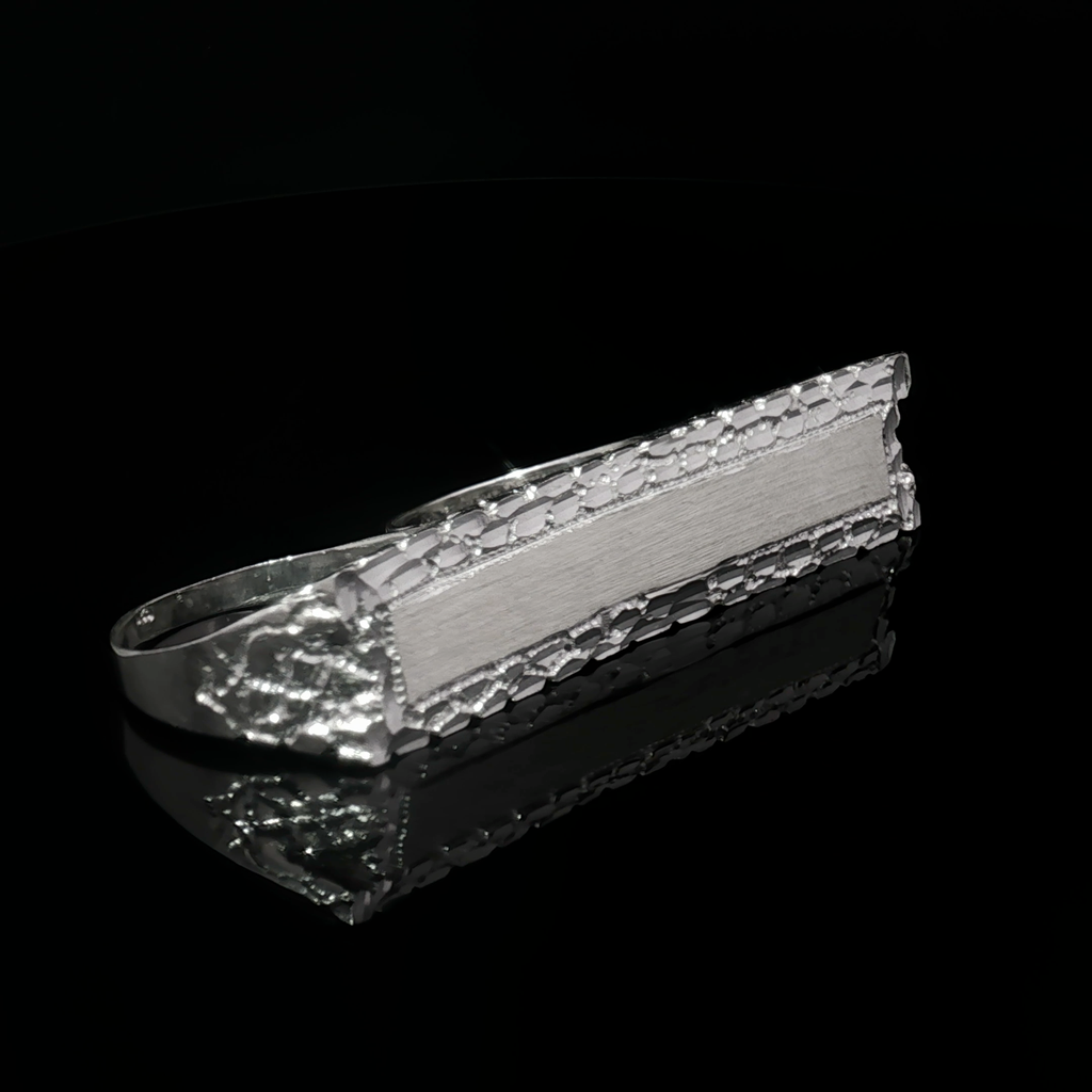 3 Finger Nugget Ring With ID