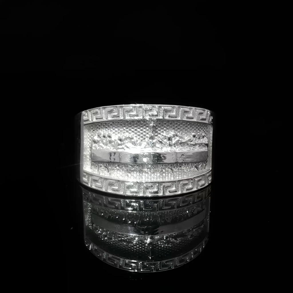 Last Supper Band .925 SS