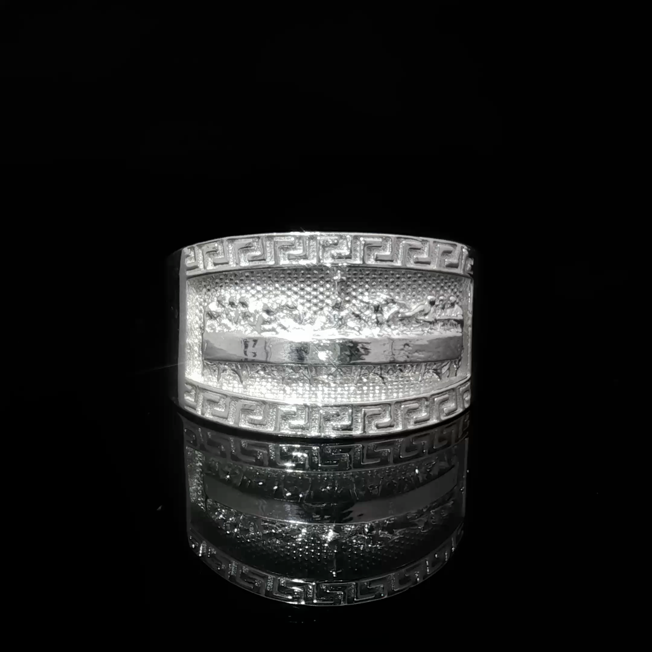 Last Supper Band .925 SS