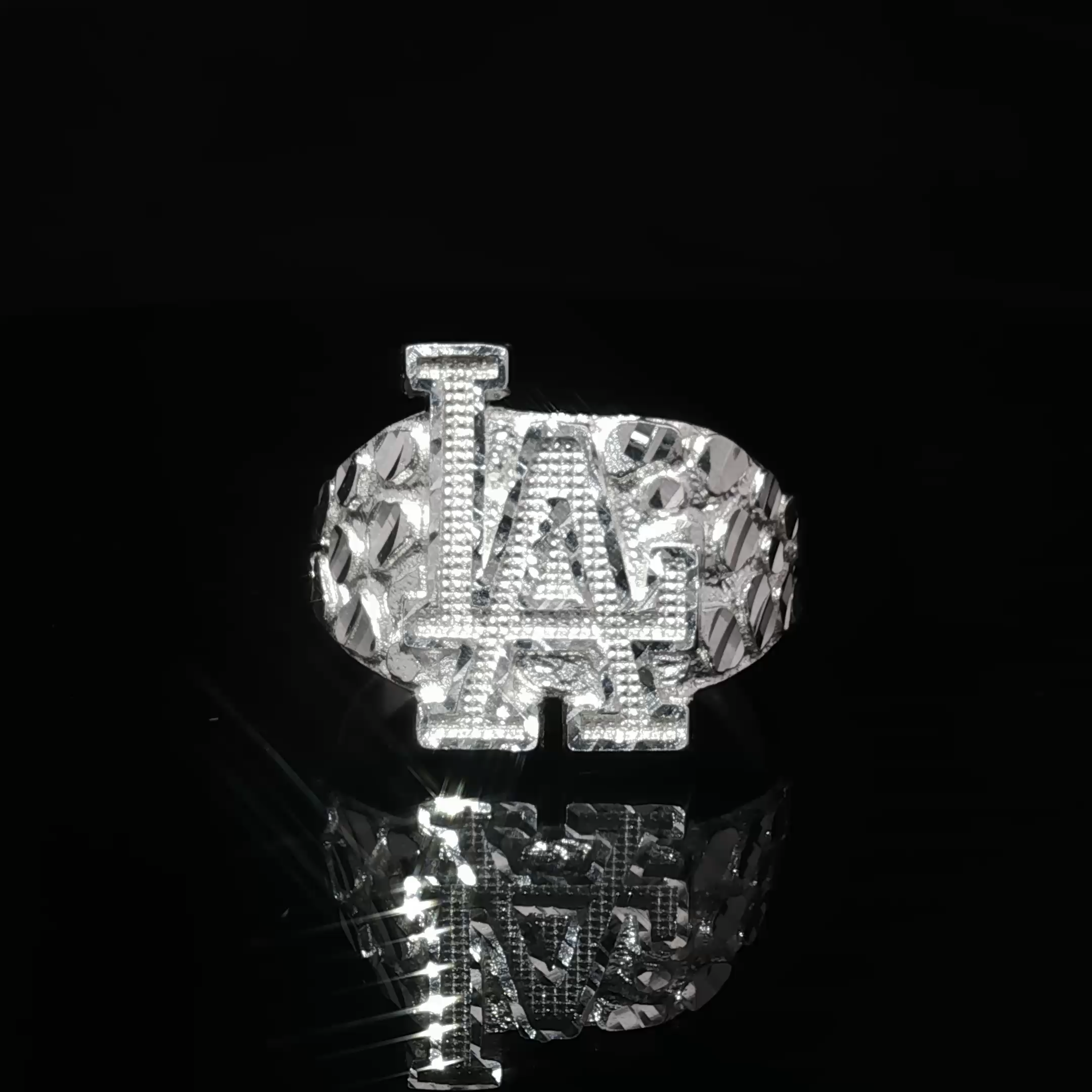 LA Nugget Ring .925 SS