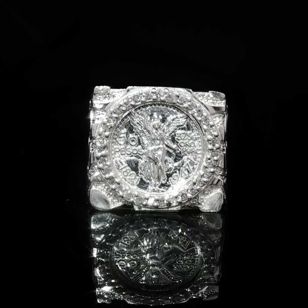Centenario Nugget Ring .925 SS
