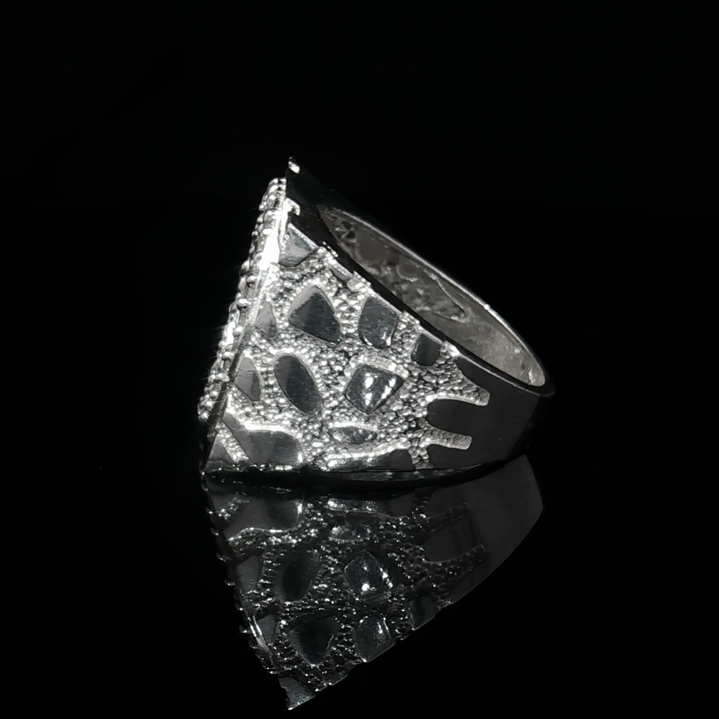 Centenario Nugget Ring .925 SS