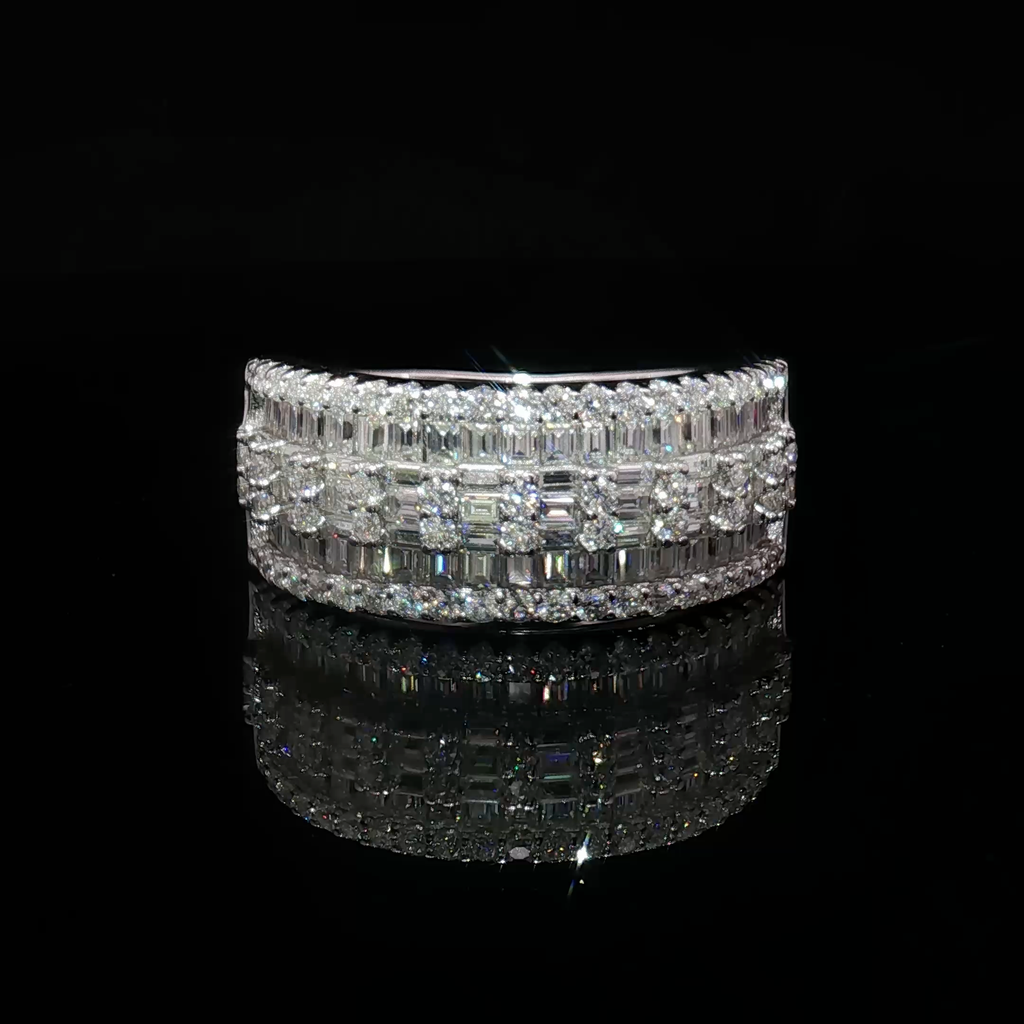 Rose Gold Emerald-Cut Ring