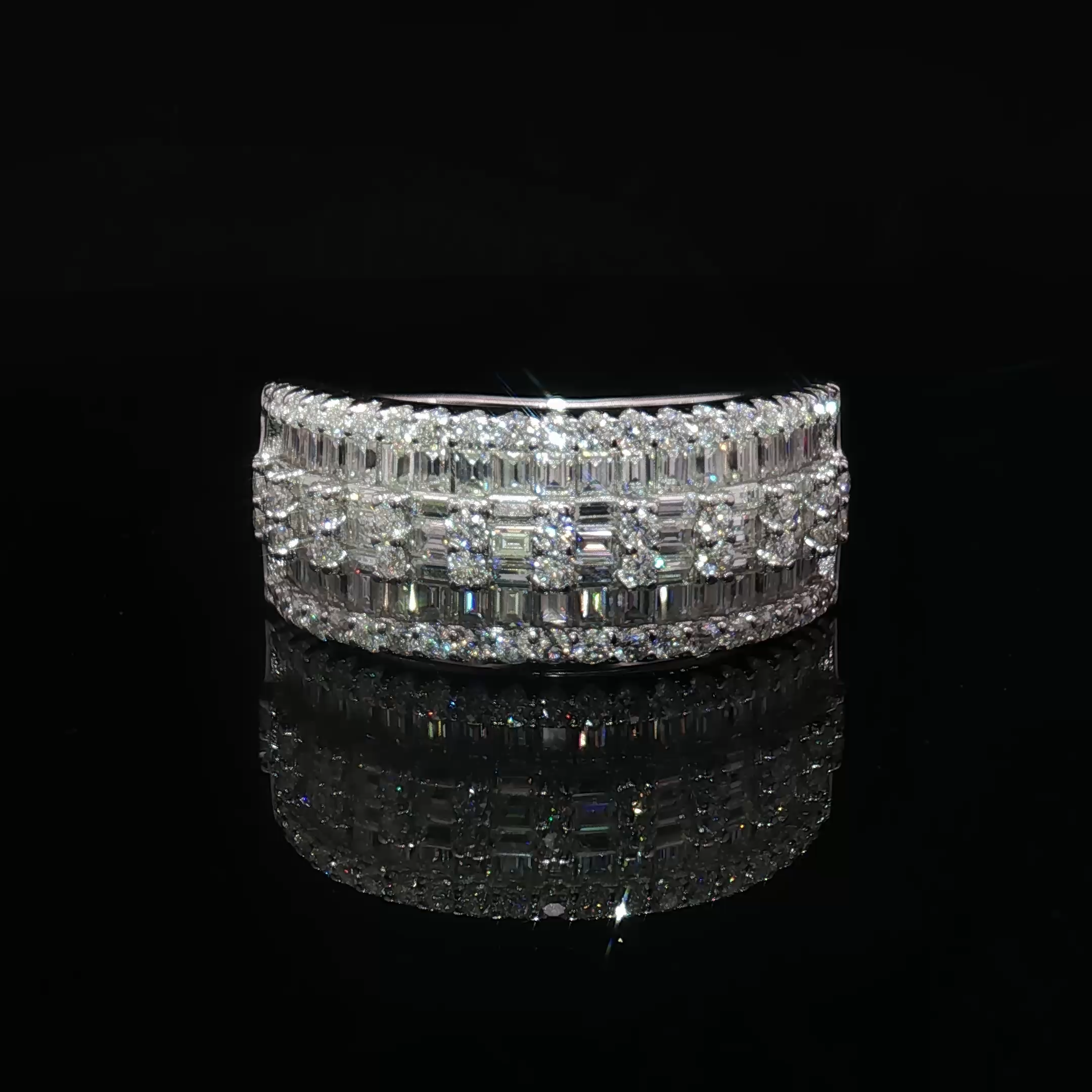 Rose Gold Emerald-Cut Ring