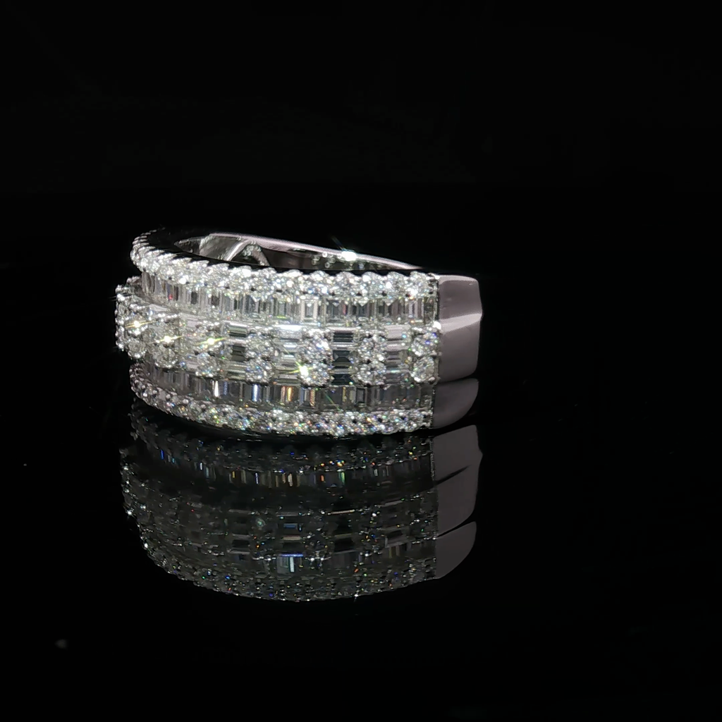 Rose Gold Emerald-Cut Ring