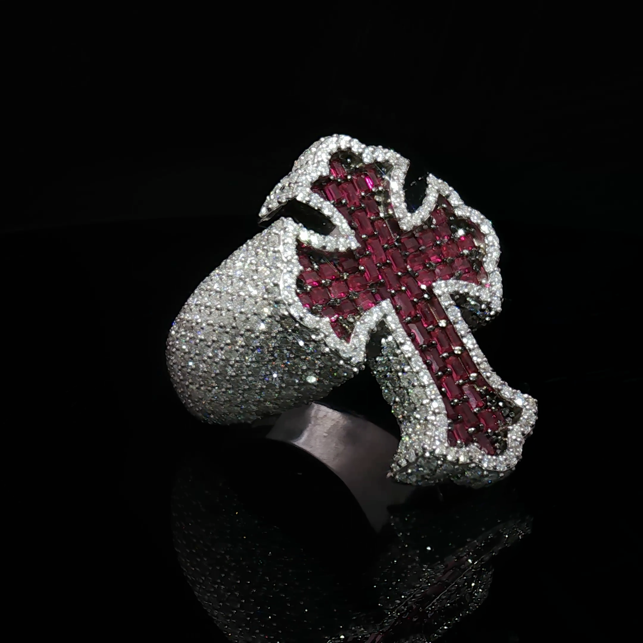 Luxe Cross Ring