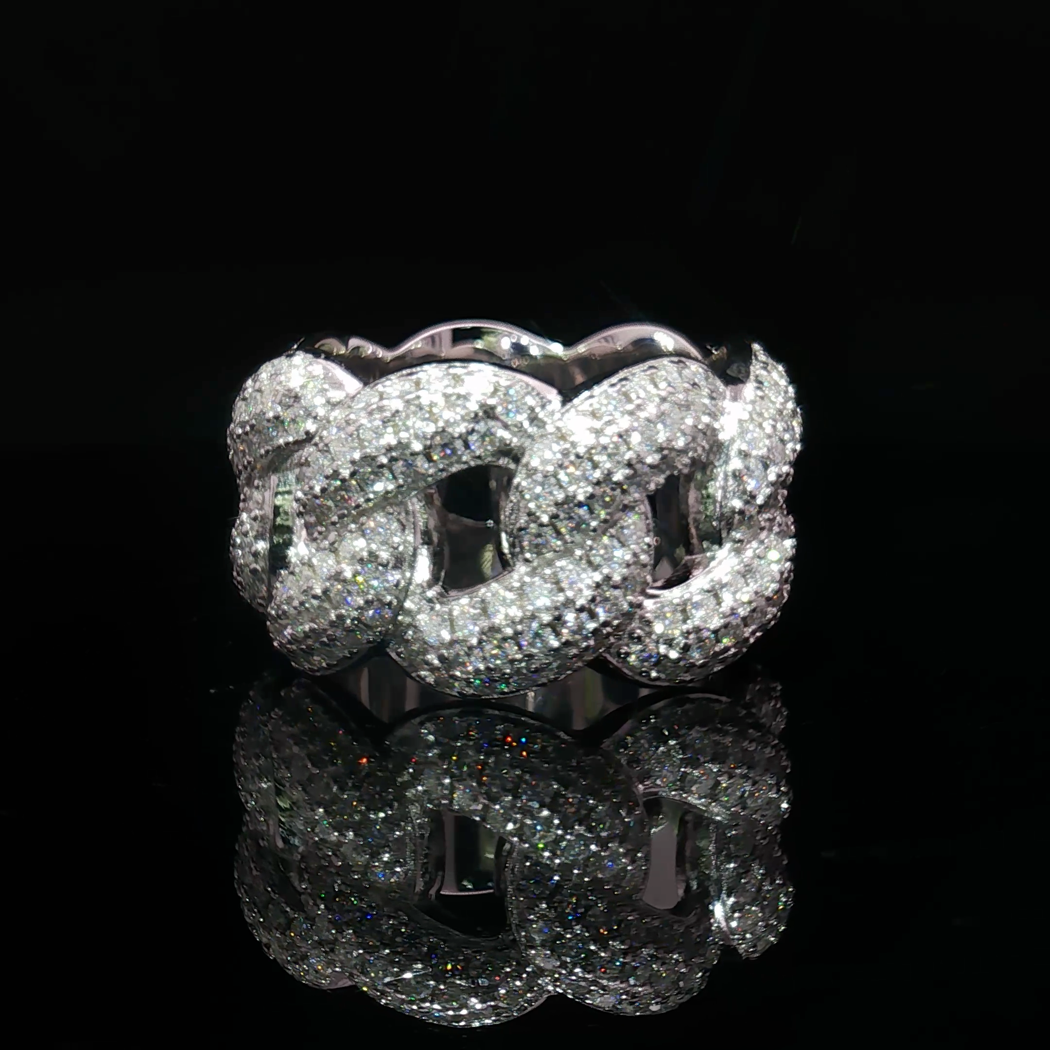 Eternity Cuban Ring