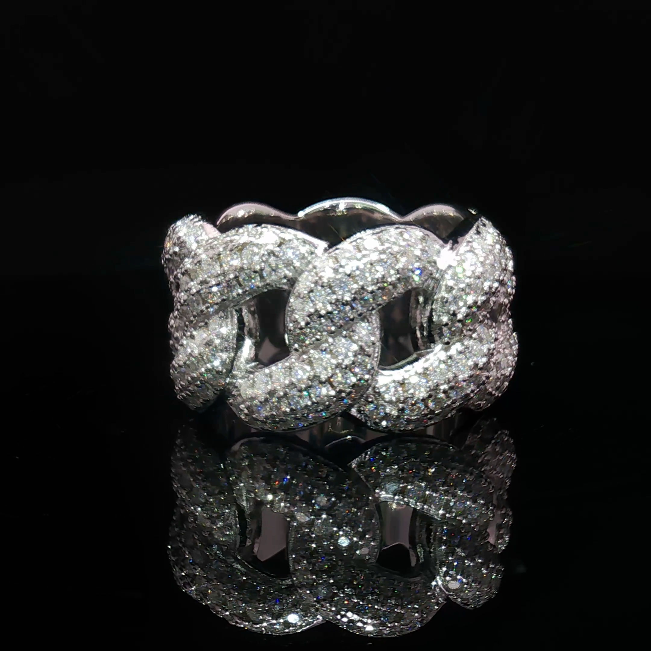 Eternity Cuban Ring