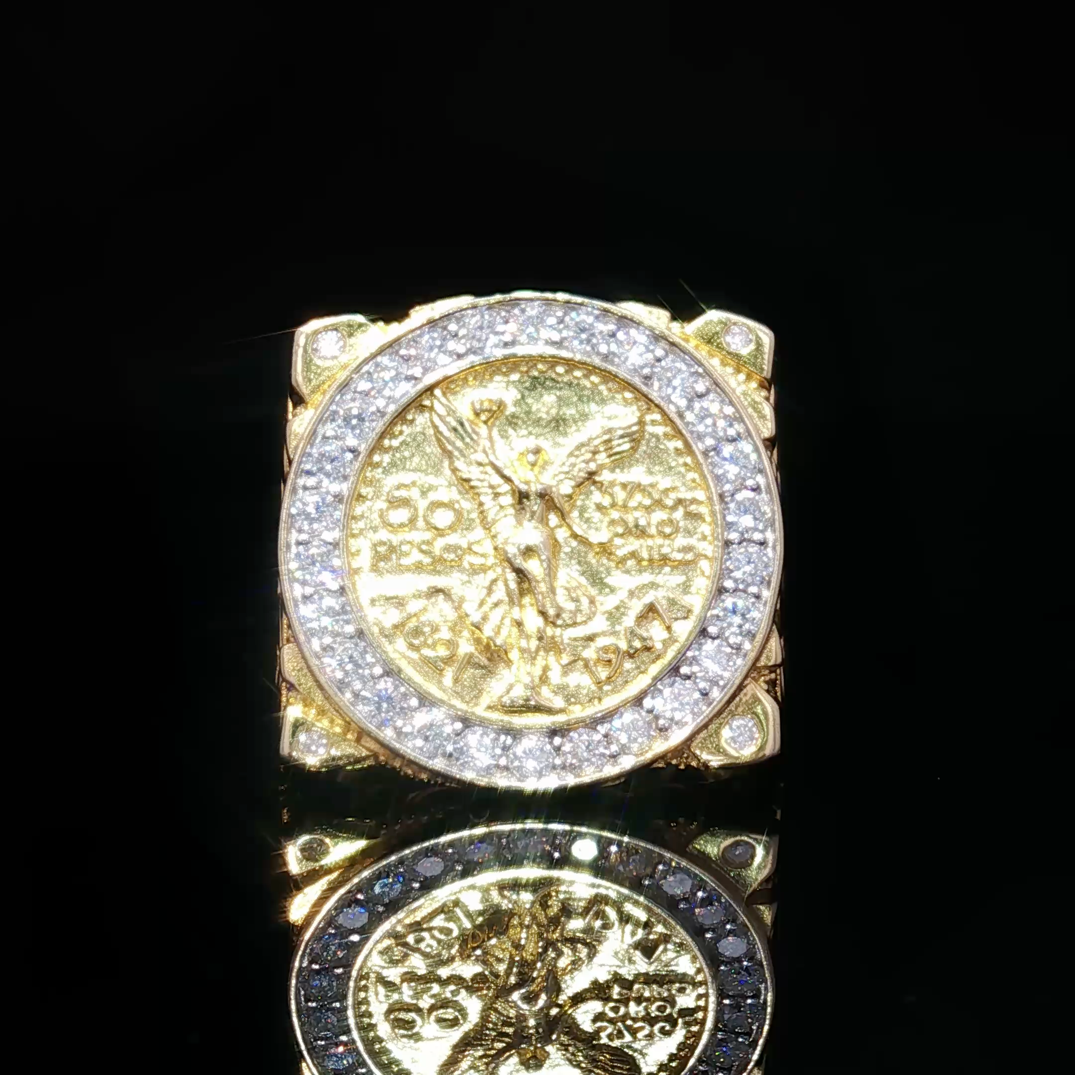 Centenario Nugget .925 Silver