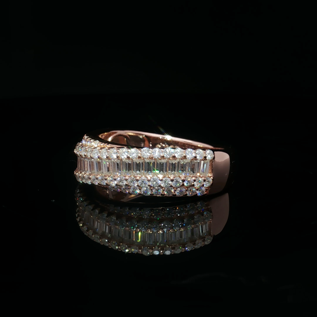 Multistone Band Ring