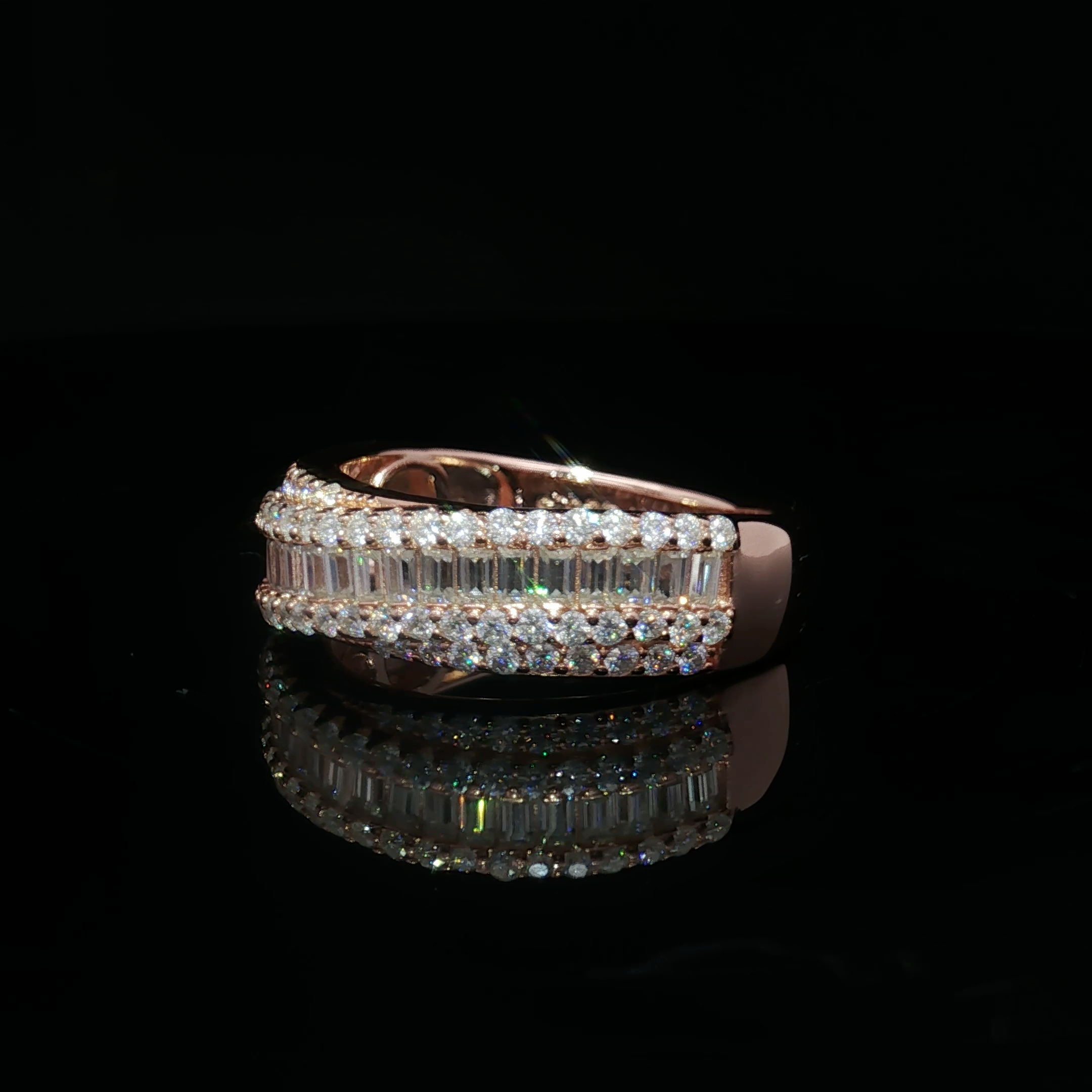 Multistone Band Ring