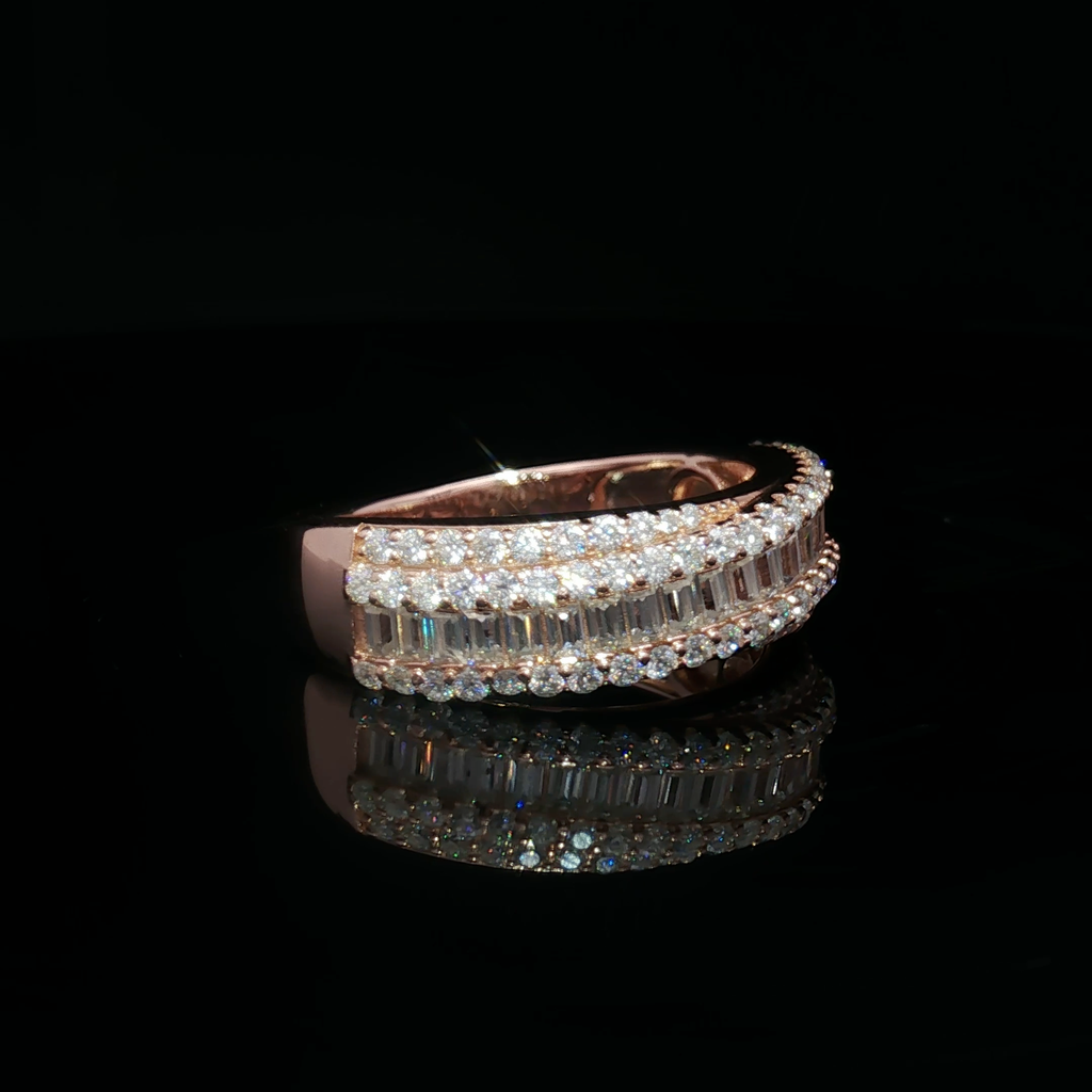 Multistone Band Ring