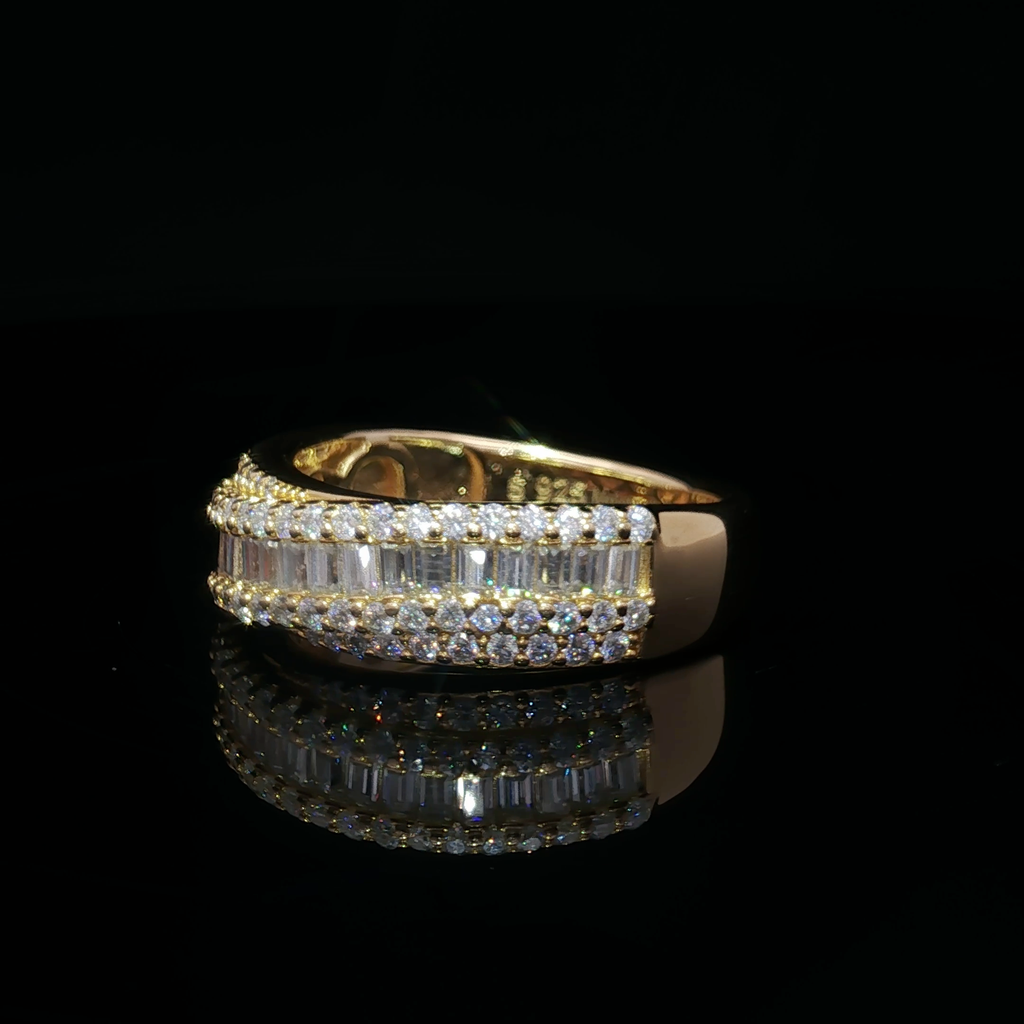 Multistone Band Ring