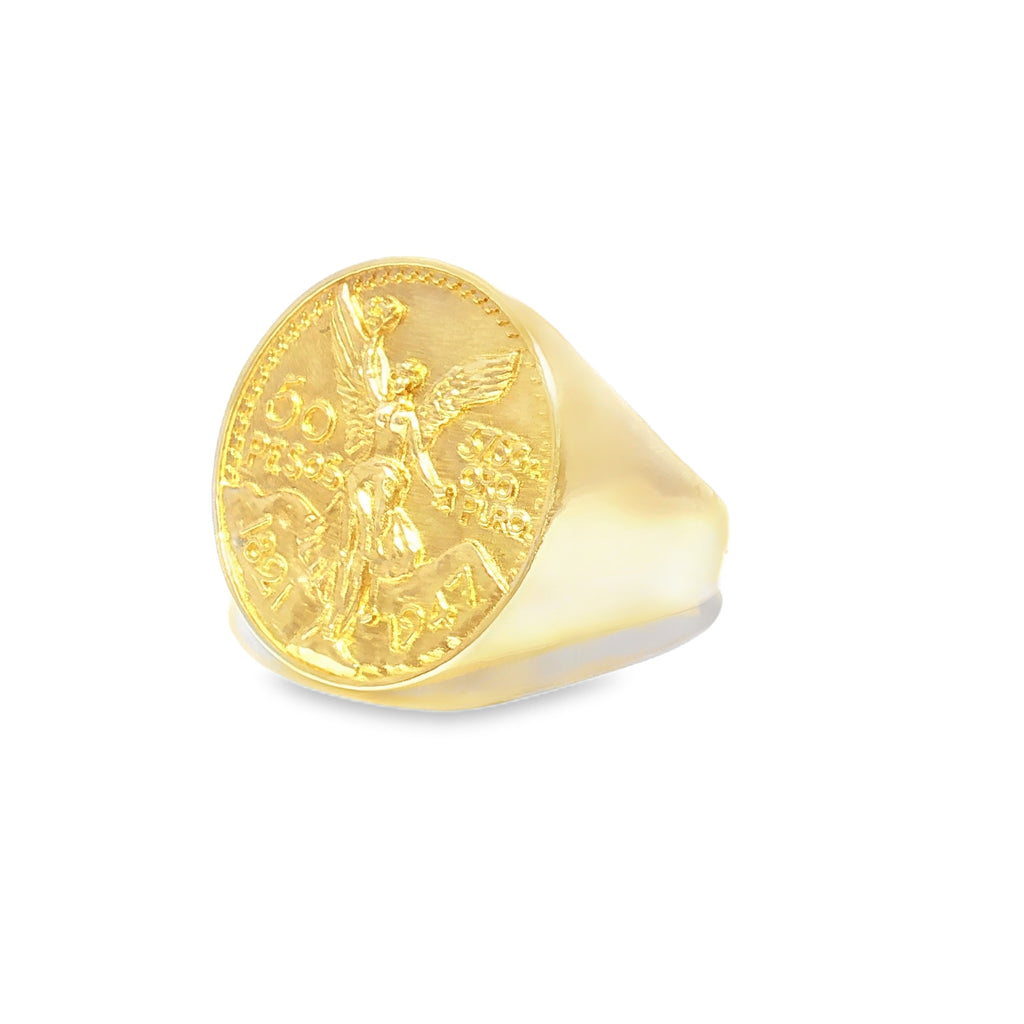 14K Medium Centenario Ring