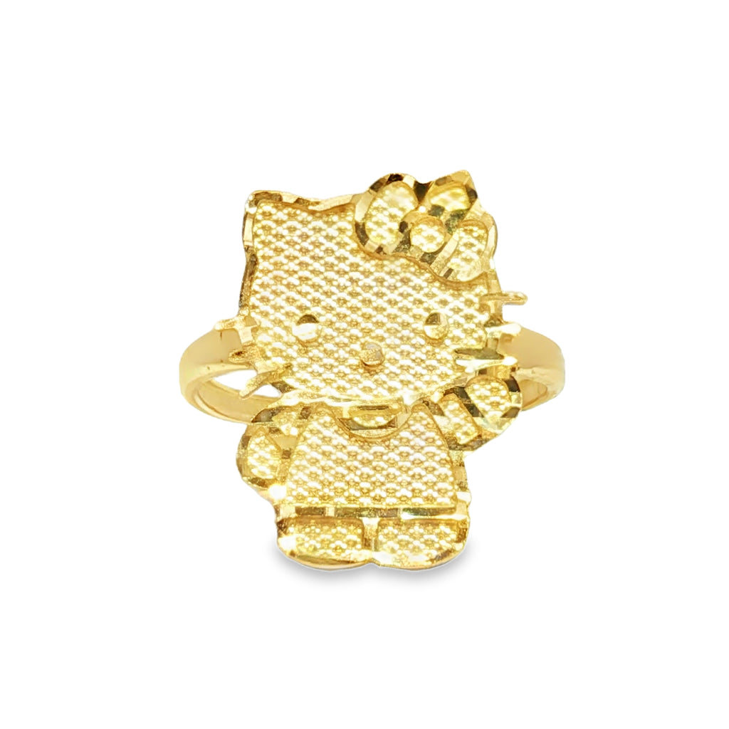 14K Hello Kitty Ring