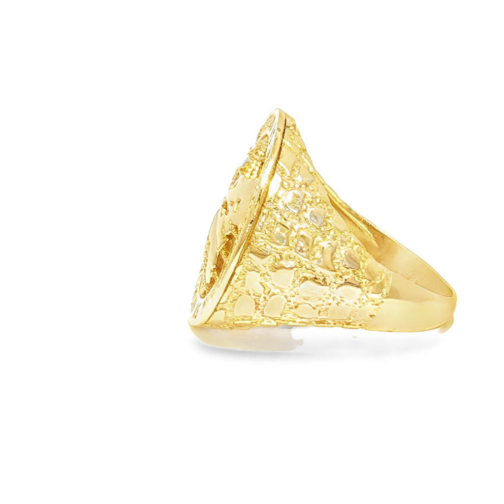 The World Is Yours Ring in 14K Yellow Gold,