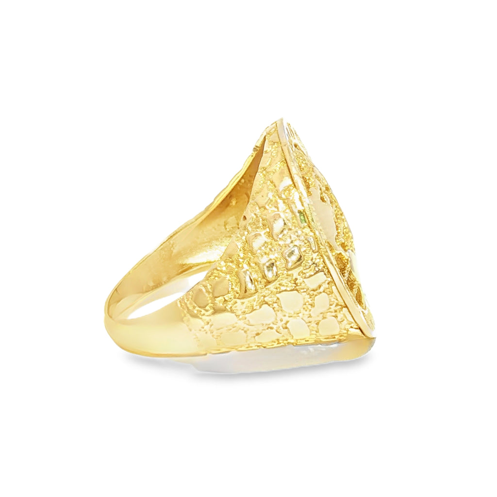 The World Is Yours Ring in 14K Yellow Gold,