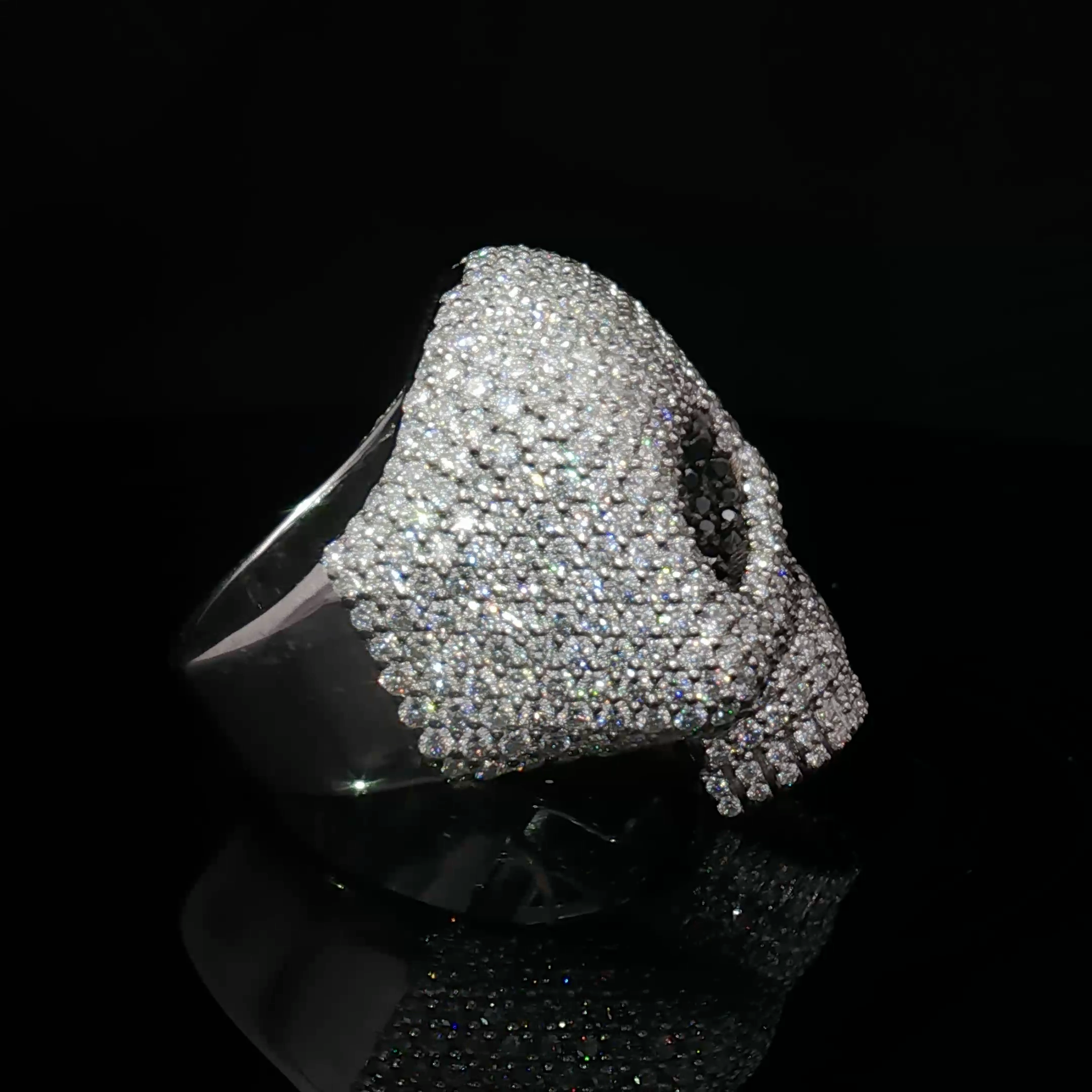 LUXE SKULL RING