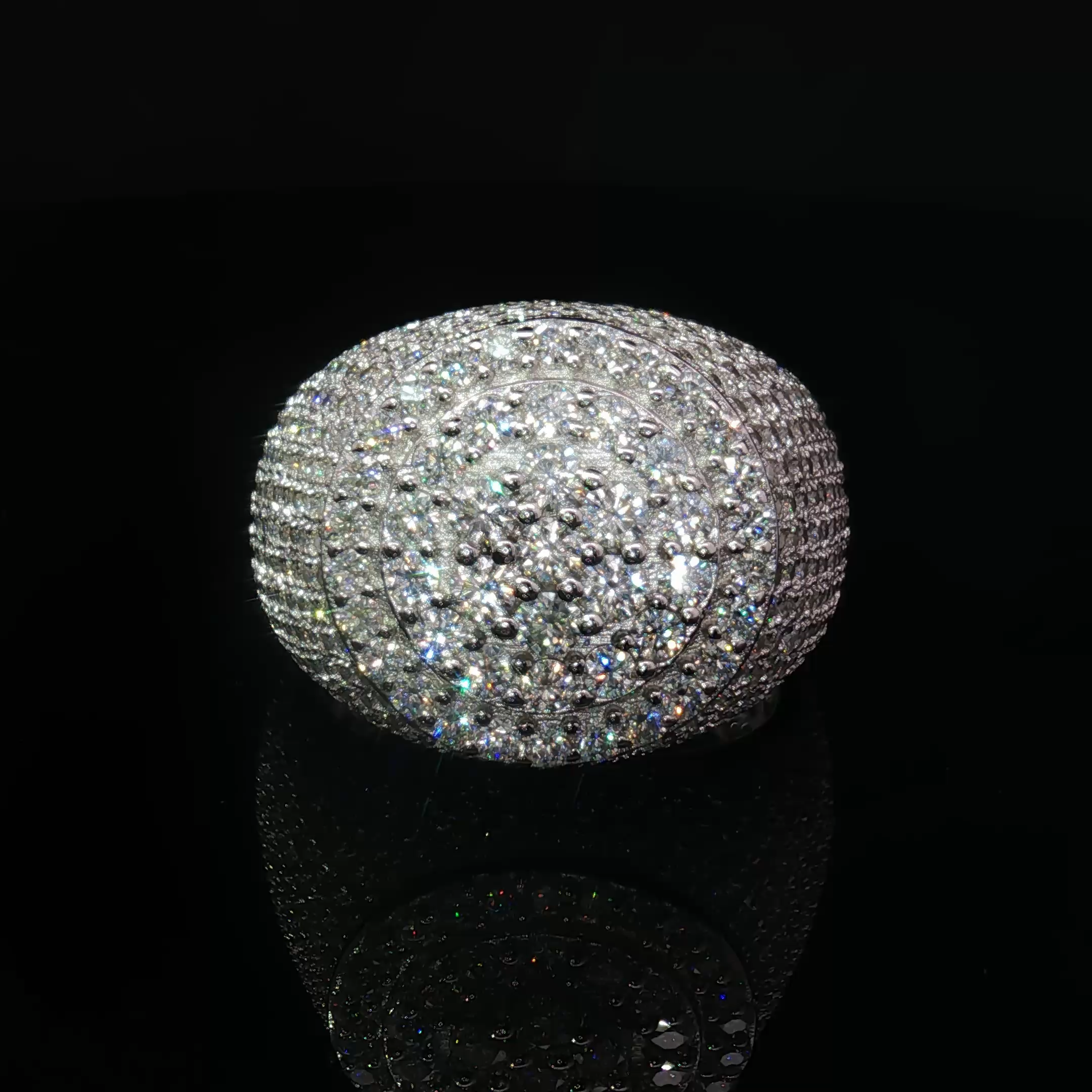 Eternal oval Moissanite Ring