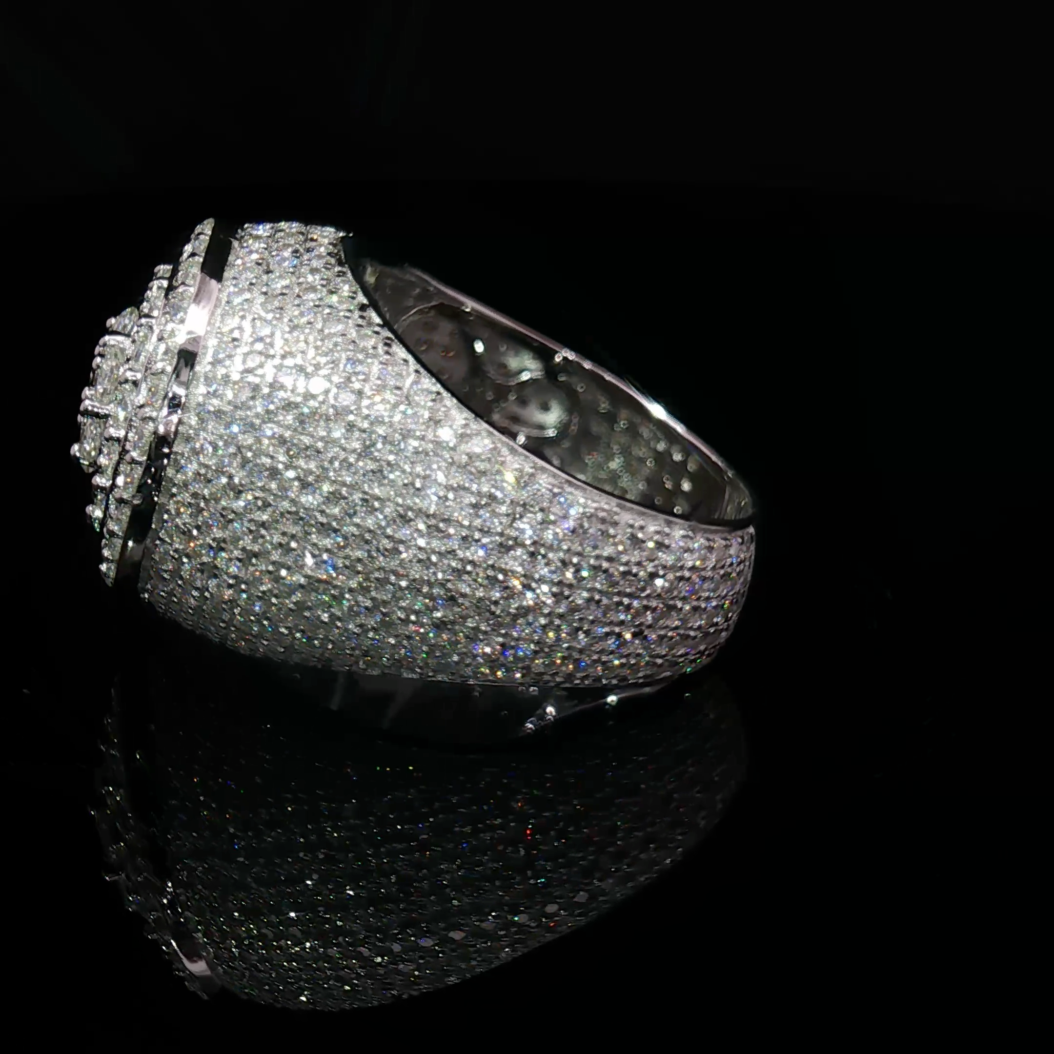 Eternal oval Moissanite Ring