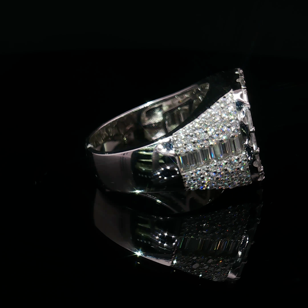 Baguette square ice ring