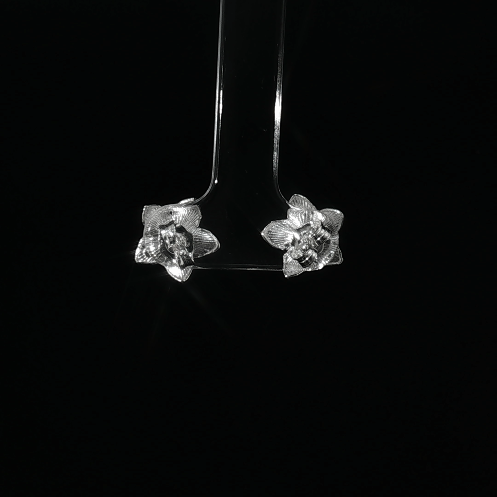 Large Hibiscus Earring Studs