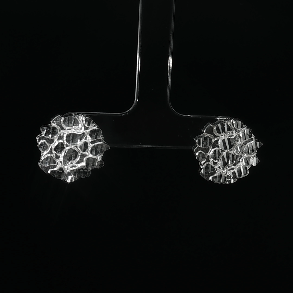 Large Nugget Earrings 16MM