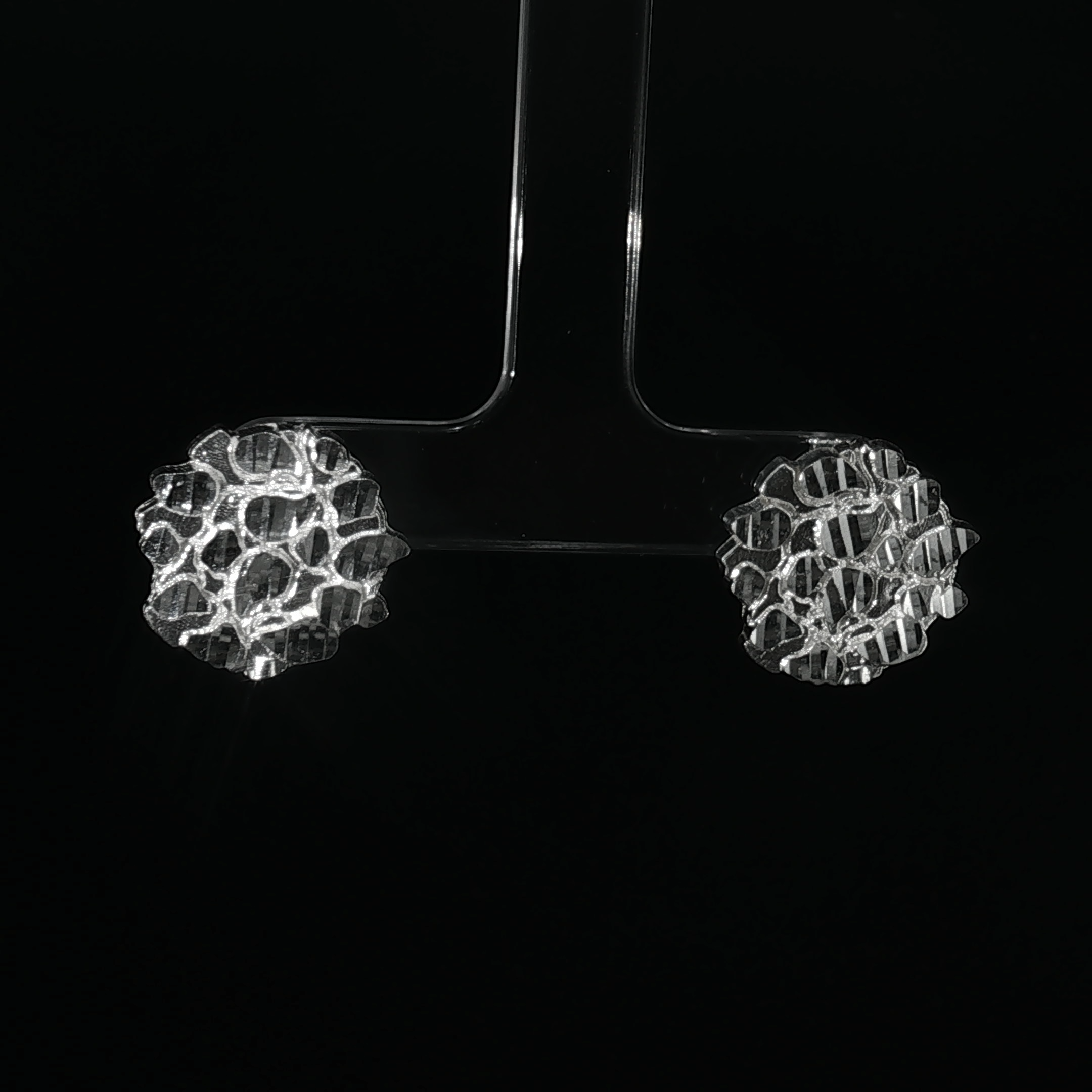 Large Nugget Earrings 16MM