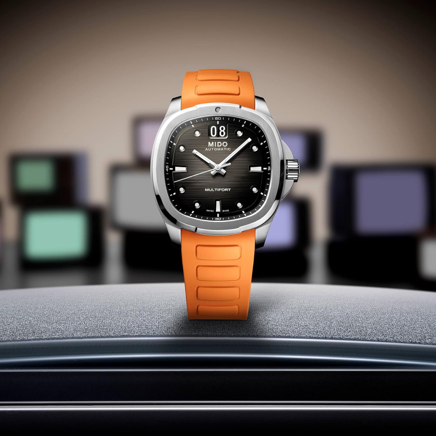 MIDO Multifort TV Big Date Automatic Stainless Steel 40mm Watch