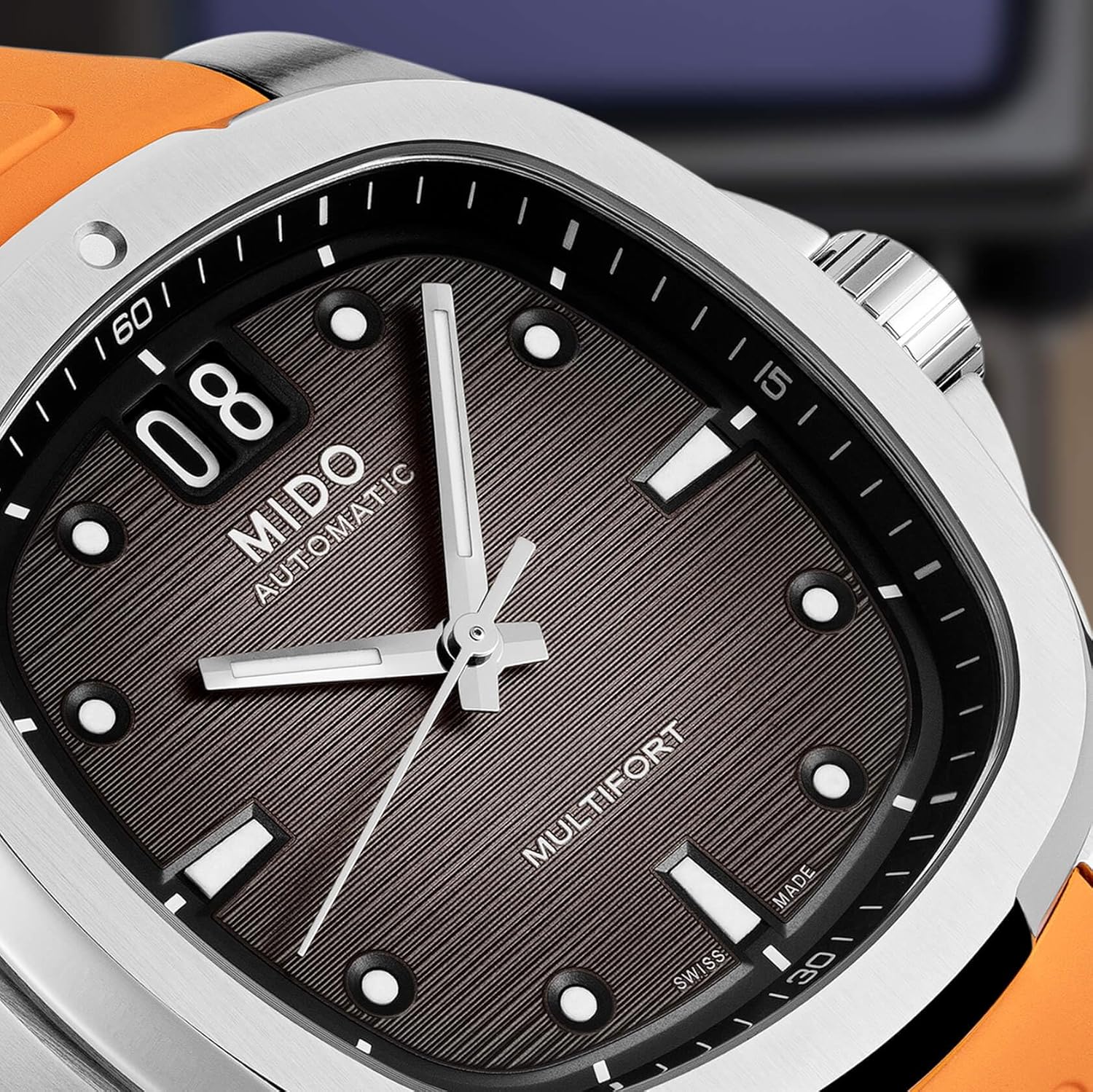 MIDO Multifort TV Big Date Automatic Stainless Steel 40mm Watch