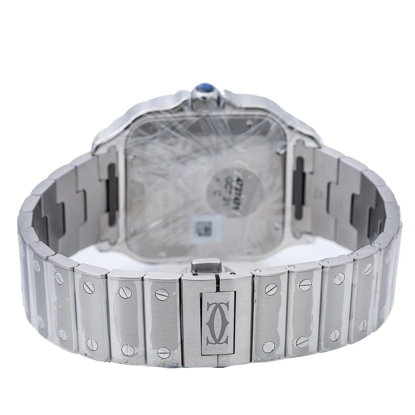 Cartier Santos WSSA0030 40mm Blue Dial Stainless Steel Automatic Men's Watch