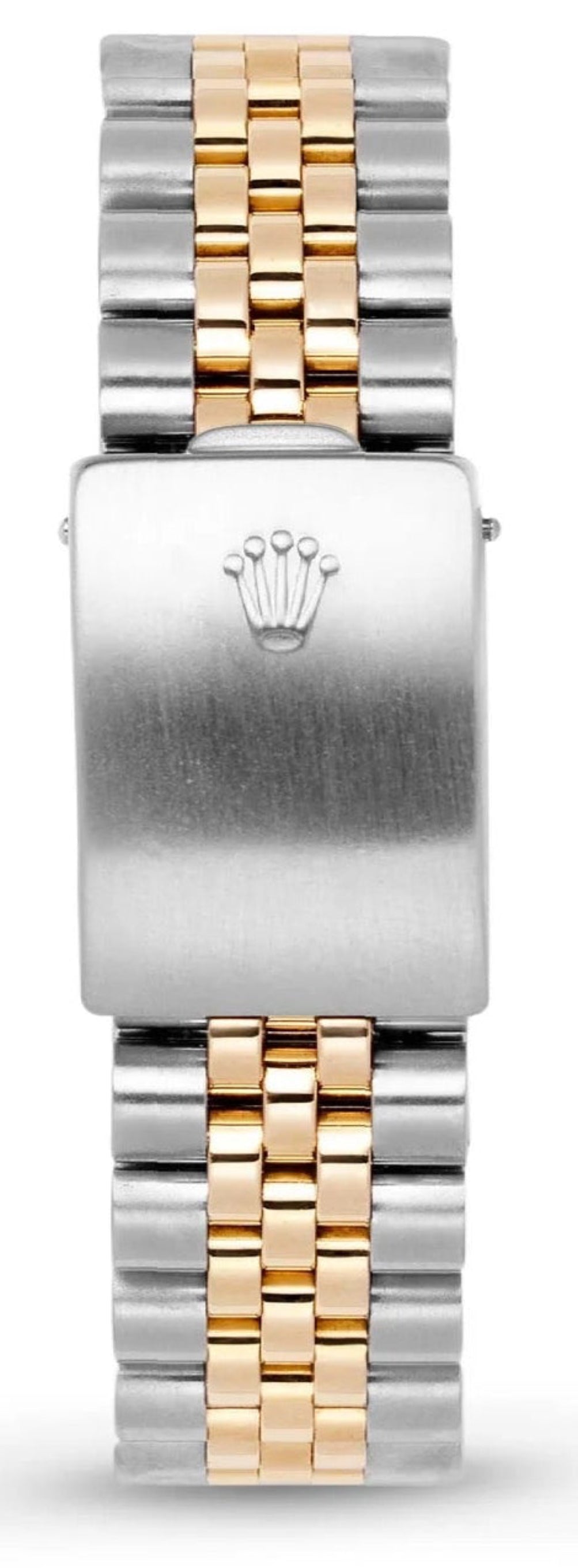 Pre-Owned Rolex Datejust 16233 Fluted Bezel Two-Tone Champagne Diamond Dial