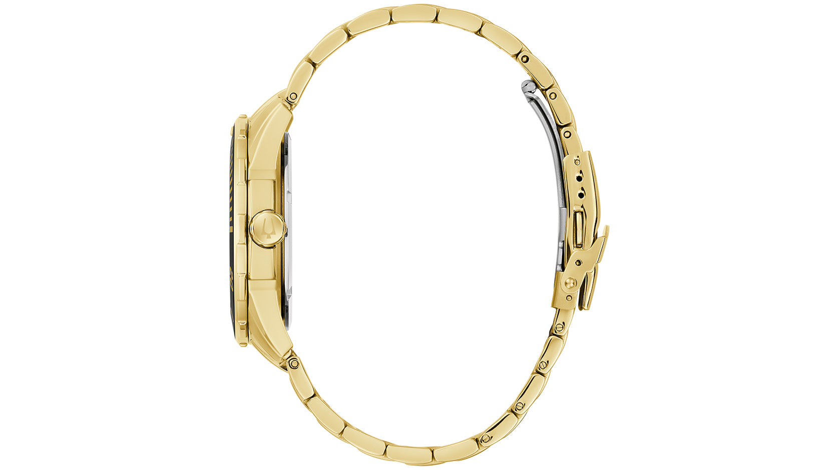 Bulova Gold-Tone Stainless Steel Men's Watch 98B442