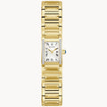 Bulova Marc Anthony Harmony Gold-Tone Diamond Bezel White Mother-Of-Pearl Dial Stainless Steel Women's Watch 98R301