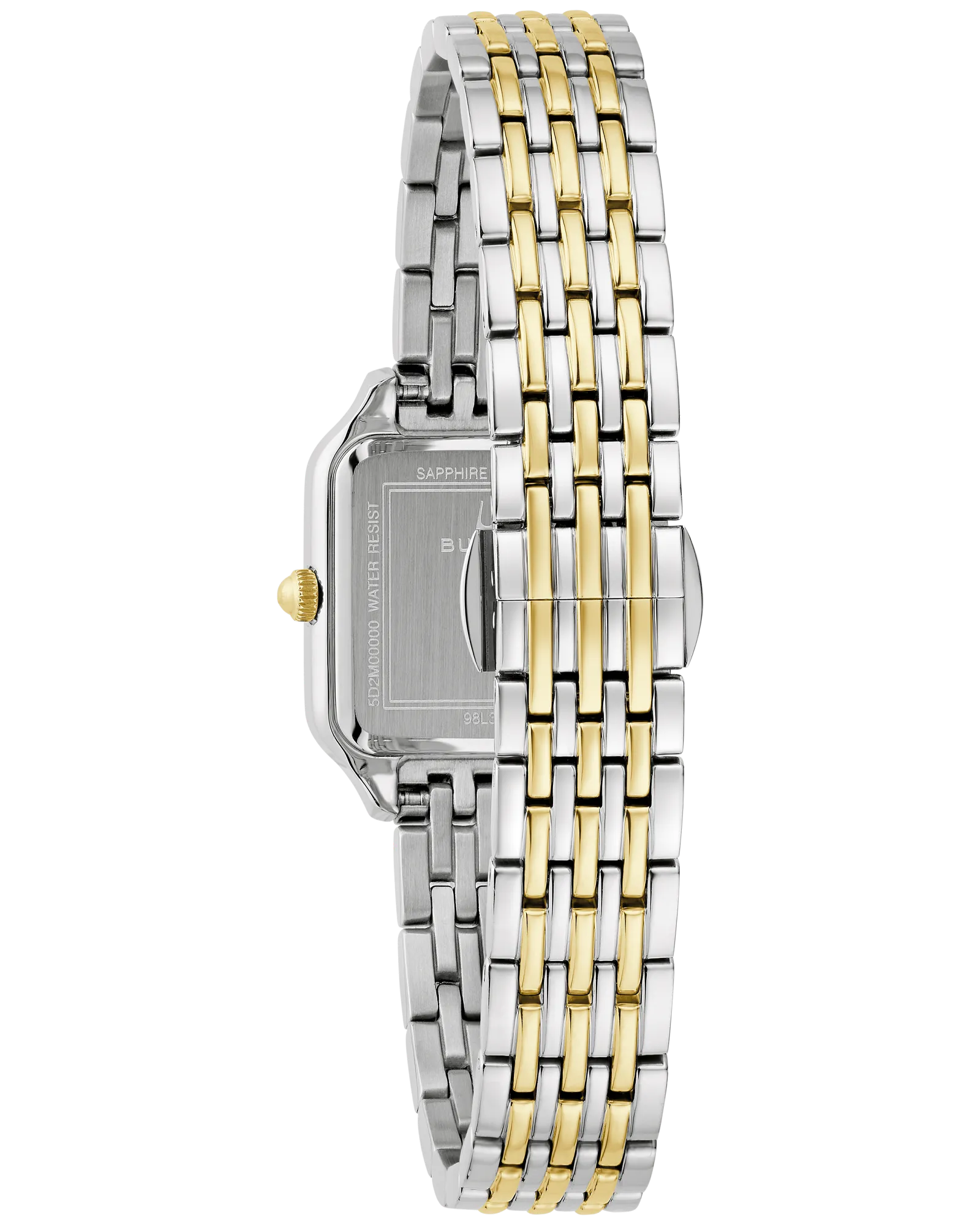 Bulova Sutton Silver-Tone Dial Stainless Steel Bracelet Women's Watch 98L330