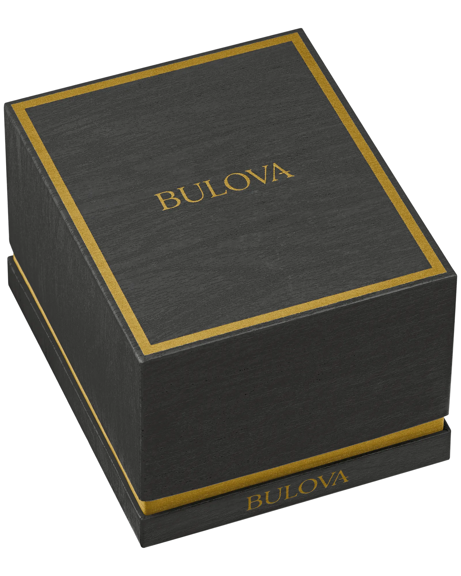 Bulova Tony Bennett We Are All Here Black Dial Gold-Tone Stainless Steel Men's Watch 97B235