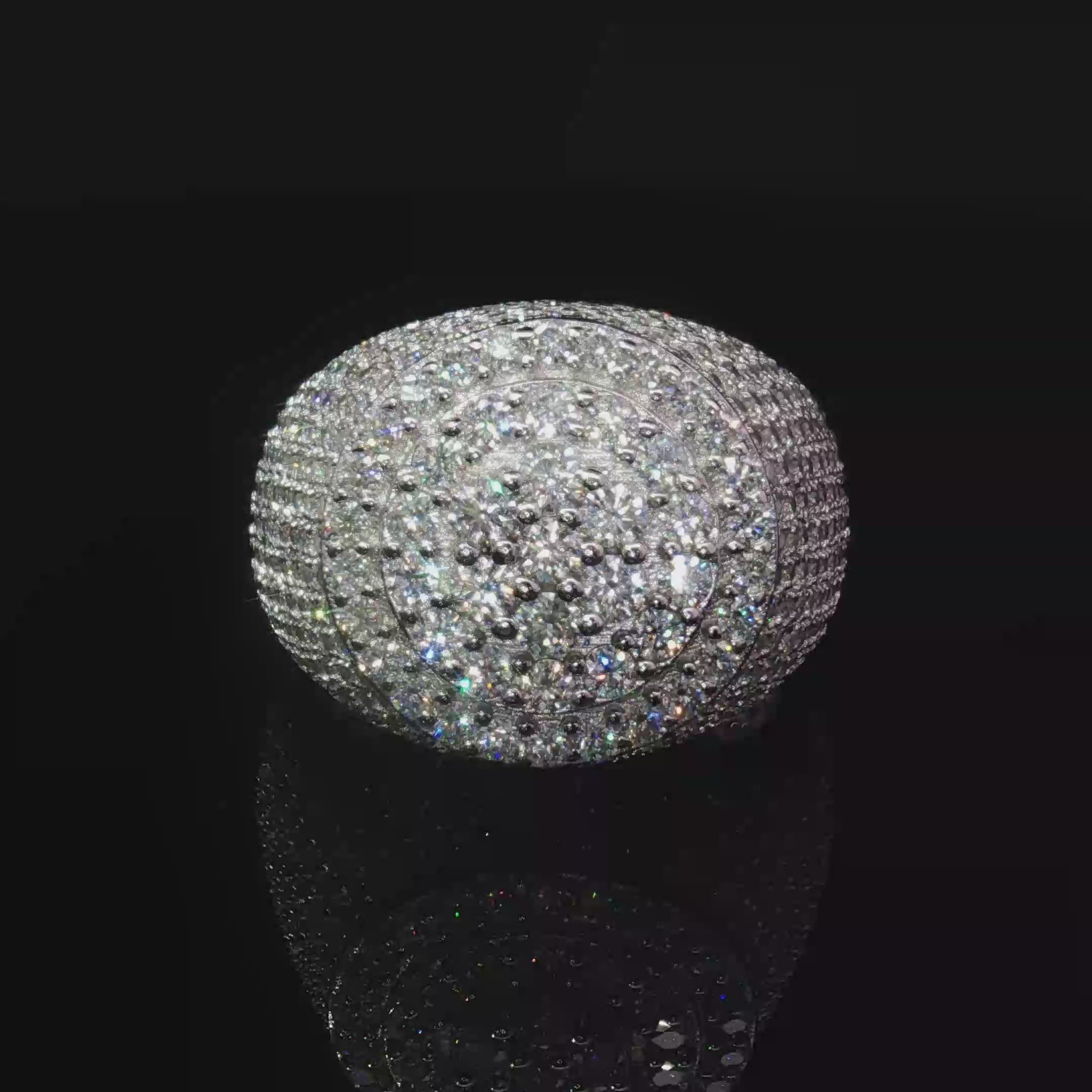 Eternal oval Moissanite Ring