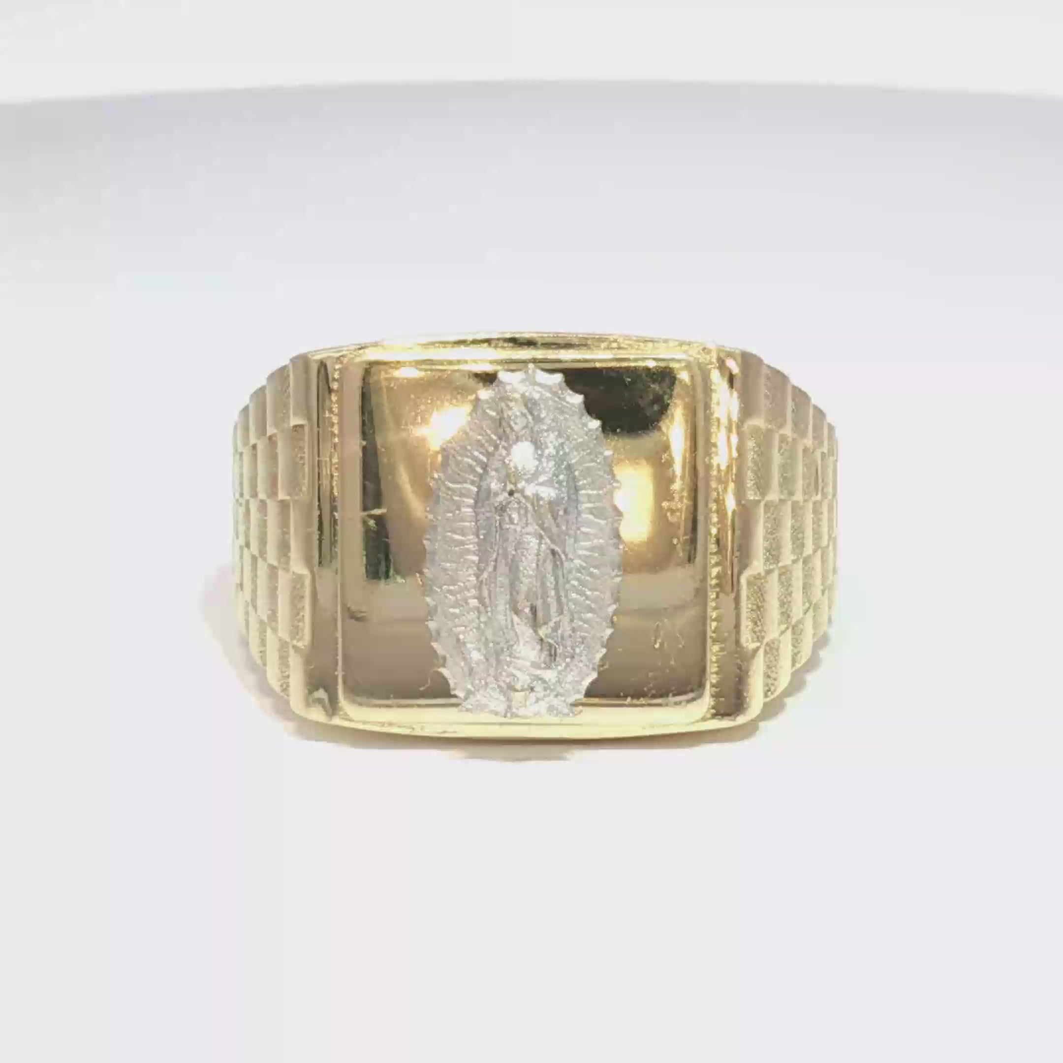Virgen Mary Rolex style Ring