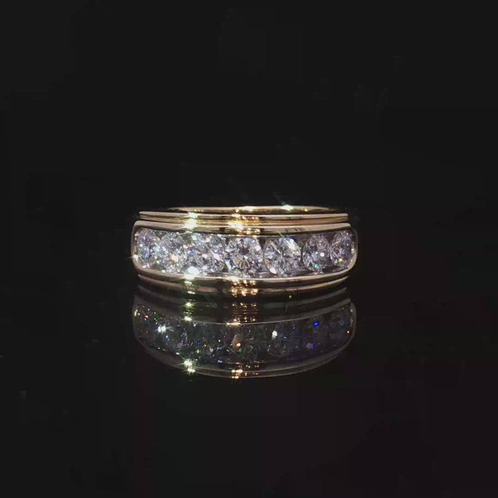 10k Round Diamonds Ring