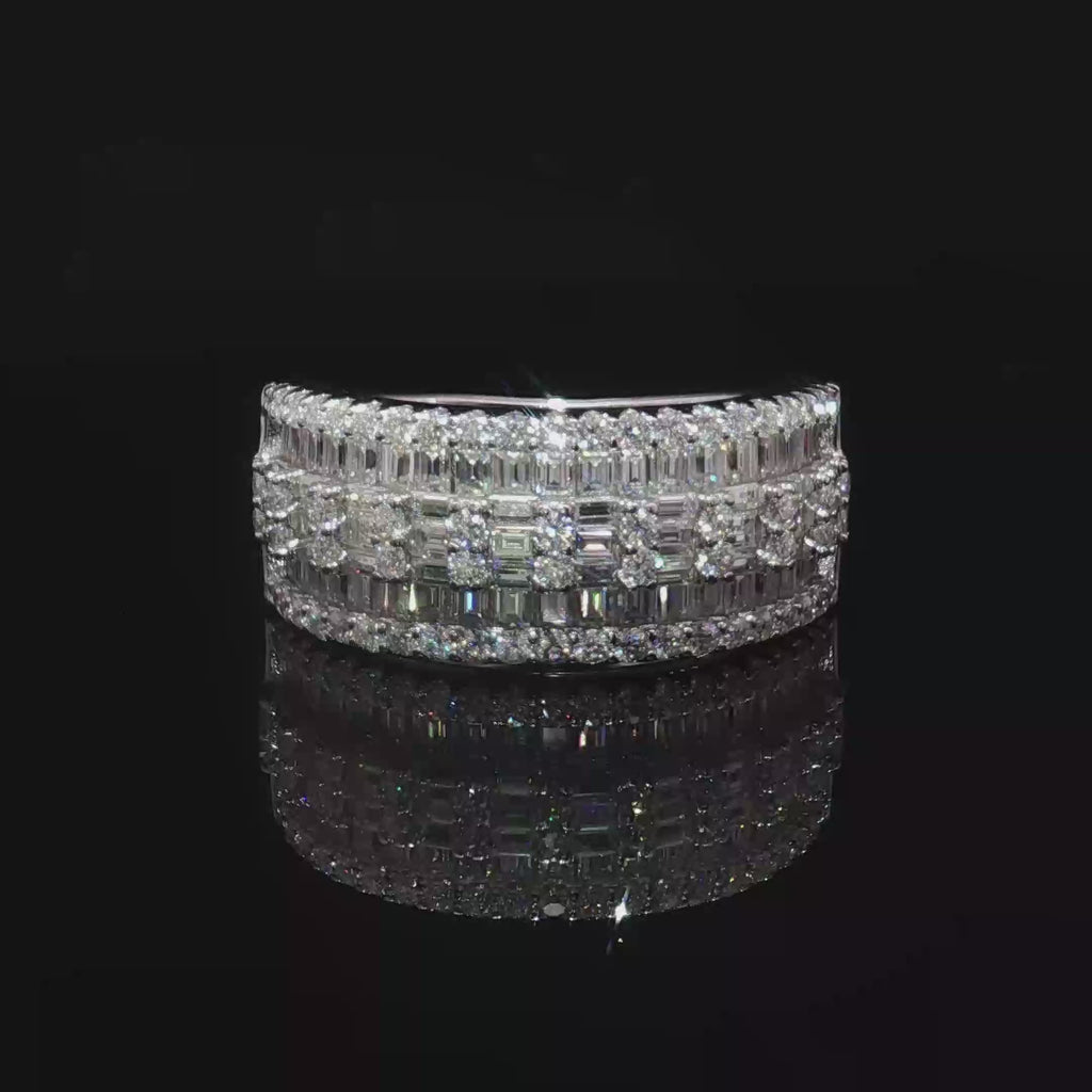 Rose Gold Emerald-Cut Ring