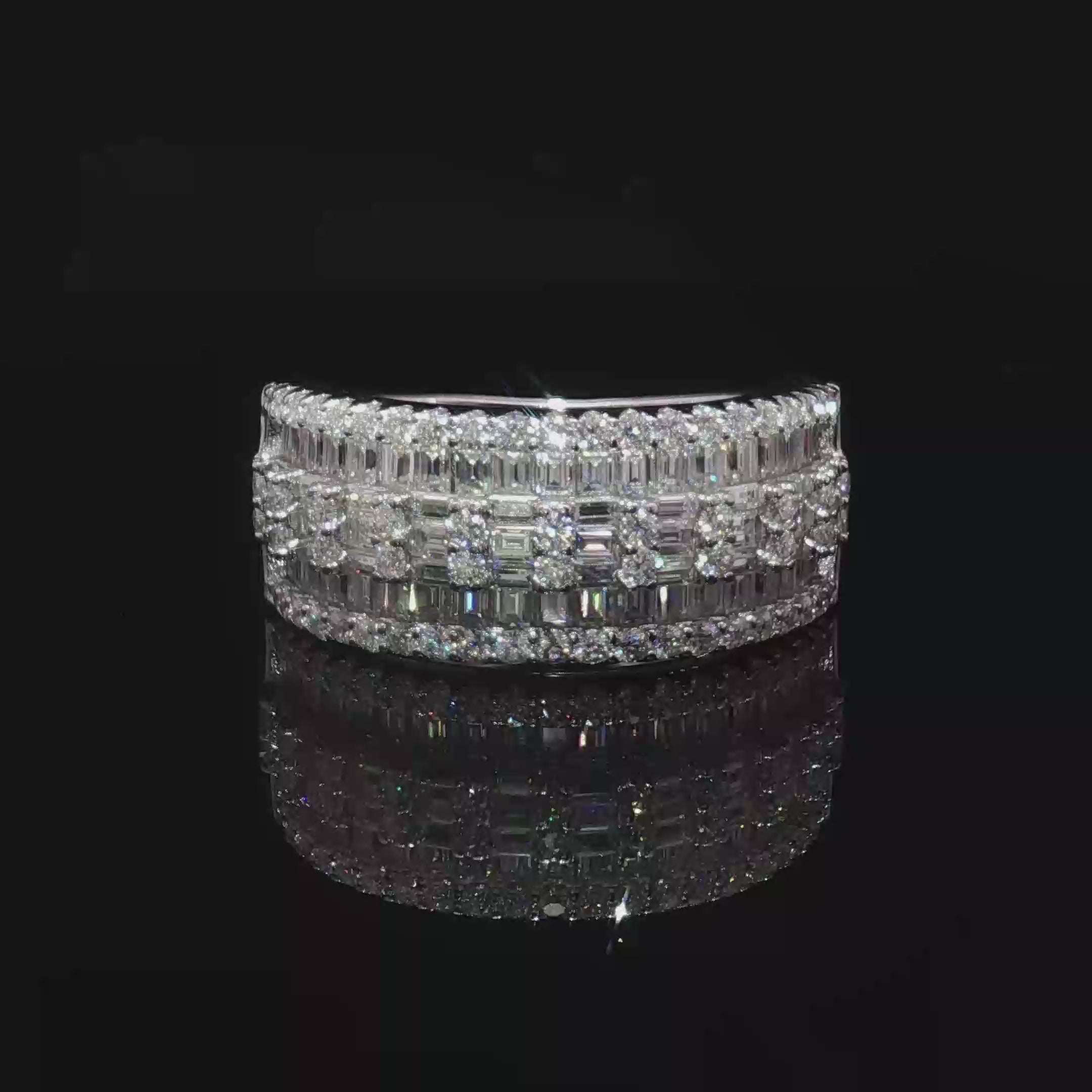 Rose Gold Emerald-Cut Ring