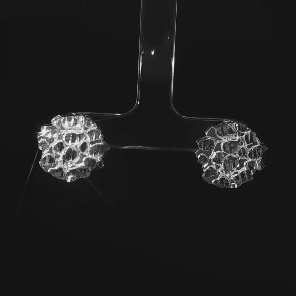 Large Nugget Earrings 16MM