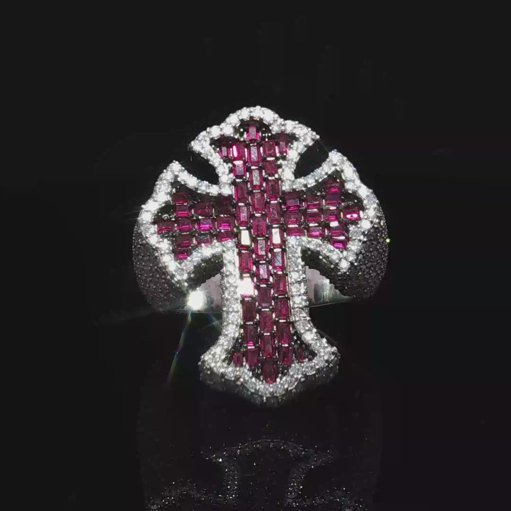 Luxe Cross Ring